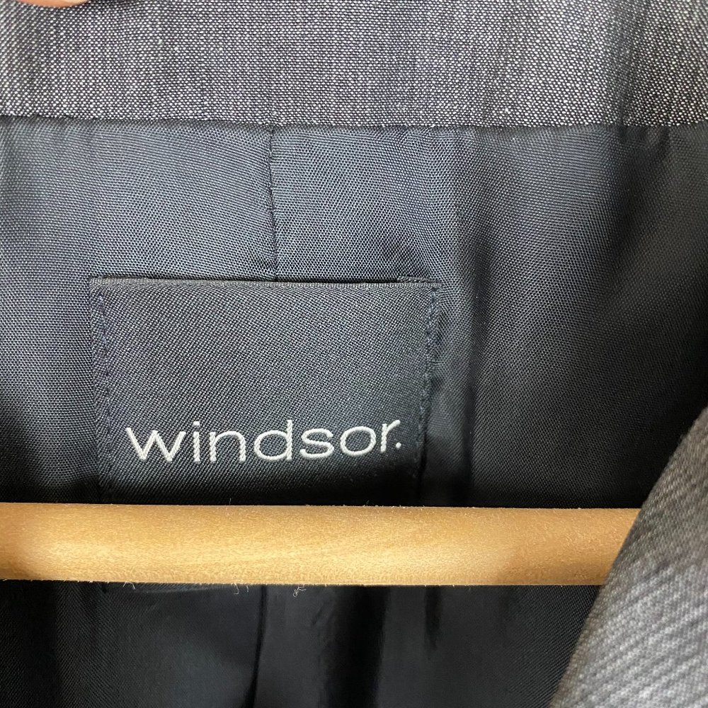 Windsor Set Top and Jacket in Grey/Black Sequined - Picture 7 of 8